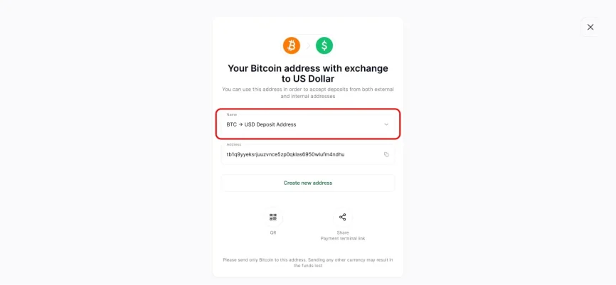 How to accept crypto Step 6