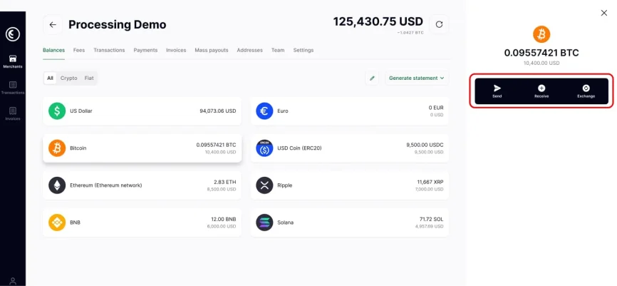 How to use a crypto wallet Step 2