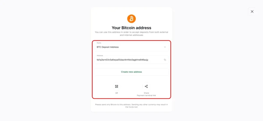 How to use a crypto wallet Step 4.2