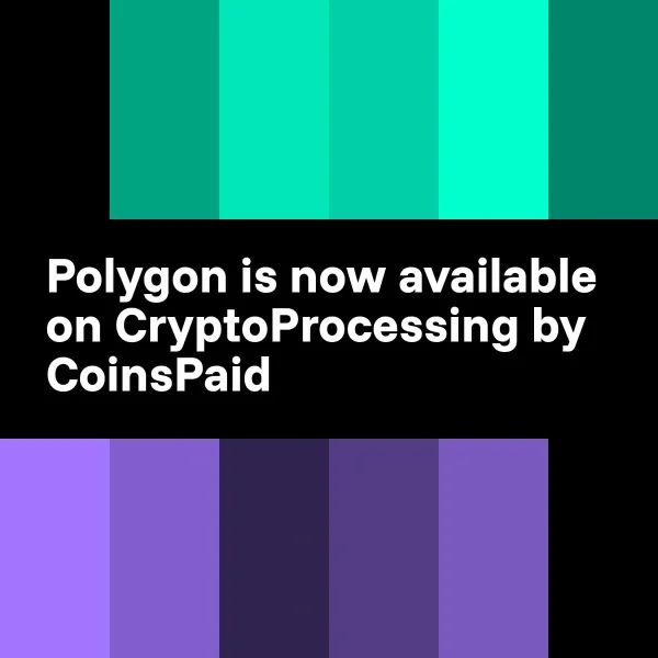 CryptoProcessing by Coinspaid expands EVM coverage with Polygon support