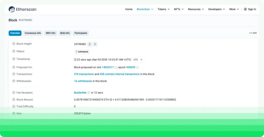 Crypto transaction failed