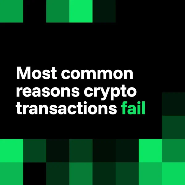 Crypto transaction failed