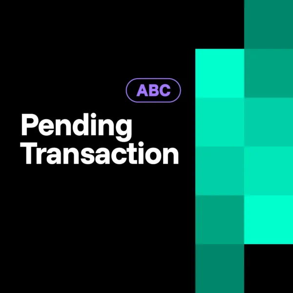 pending transaction